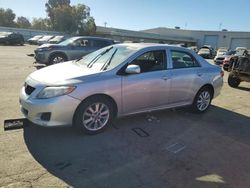 Salvage cars for sale from Copart Martinez, CA: 2009 Toyota Corolla Base