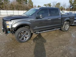 Ford salvage cars for sale: 2017 Ford F150 Supercrew