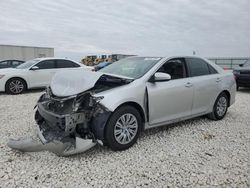 Salvage cars for sale at Temple, TX auction: 2013 Toyota Camry L