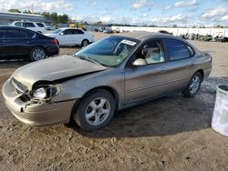 Salvage cars for sale at Harleyville, SC auction: 2003 Ford Taurus SES