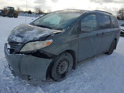 Salvage cars for sale at London, ON auction: 2012 Toyota Sienna