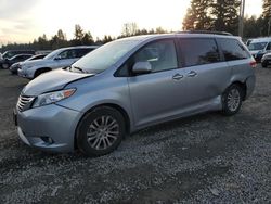 Vehiculos salvage en venta de Copart Graham, WA: 2011 Toyota Sienna XLE