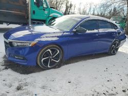 Salvage cars for sale at Baltimore, MD auction: 2018 Honda Accord Sport