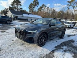 Salvage cars for sale from Copart North Billerica, MA: 2019 Audi Q8 Premium Plus S-Line