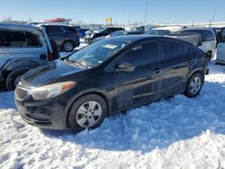 Salvage cars for sale at Cahokia Heights, IL auction: 2016 KIA Forte LX