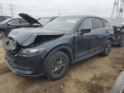 Salvage cars for sale at Elgin, IL auction: 2021 Mazda CX-5 Touring