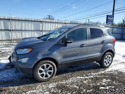 Salvage cars for sale at Hillsborough, NJ auction: 2018 Ford Ecosport SE