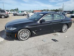 2022 BMW 530 I en venta en Homestead, FL