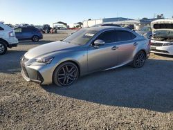 Salvage cars for sale at San Diego, CA auction: 2017 Lexus IS 200T