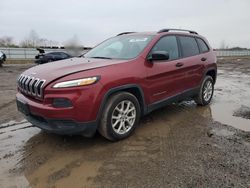 Salvage cars for sale at Houston, TX auction: 2016 Jeep Cherokee Sport