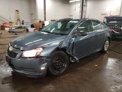 Chevrolet salvage cars for sale: 2012 Chevrolet Cruze LS