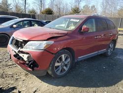 Nissan salvage cars for sale: 2013 Nissan Pathfinder S