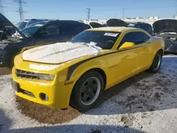 Salvage cars for sale at Elgin, IL auction: 2011 Chevrolet Camaro LS