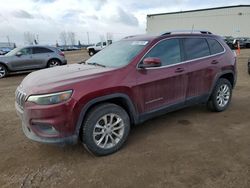 Salvage cars for sale at Rocky View County, AB auction: 2019 Jeep Cherokee Latitude