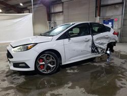 Salvage cars for sale at North Billerica, MA auction: 2017 Ford Focus ST