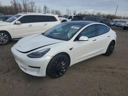 Vehiculos salvage en venta de Copart Portland, OR: 2023 Tesla Model 3