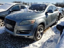 Salvage cars for sale at Hillsborough, NJ auction: 2007 Audi Q7 4.2 Quattro