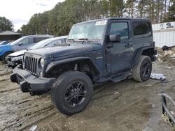 Salvage cars for sale at Seaford, DE auction: 2018 Jeep Wrangler Sport