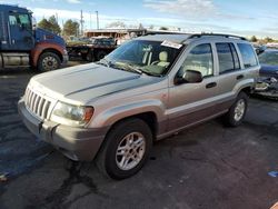 Salvage cars for sale from Copart Denver, CO: 2004 Jeep Grand Cherokee Laredo