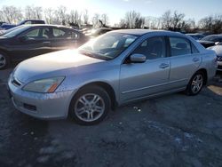 Honda Accord ex salvage cars for sale: 2007 Honda Accord EX