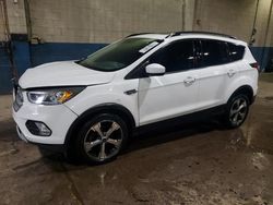 Salvage cars for sale at Woodhaven, MI auction: 2017 Ford Escape SE