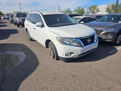 Salvage cars for sale from Copart Phoenix, AZ: 2015 Nissan Pathfinder S