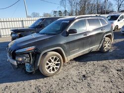 Salvage cars for sale from Copart Gastonia, NC: 2014 Jeep Cherokee Latitude