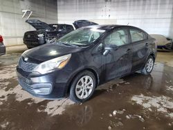 Salvage cars for sale at Portland, MI auction: 2013 KIA Rio LX