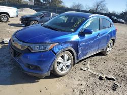 Salvage cars for sale at Madisonville, TN auction: 2019 Honda HR-V EX