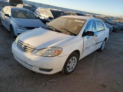 Salvage cars for sale at Brighton, CO auction: 2003 Toyota Corolla CE