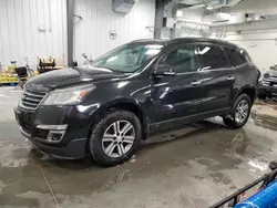 Chevrolet salvage cars for sale: 2015 Chevrolet Traverse LT