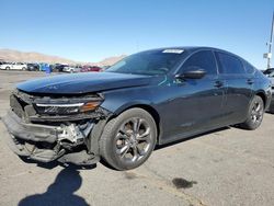 Salvage cars for sale at North Las Vegas, NV auction: 2023 Honda Accord EX