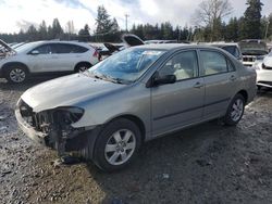 Salvage cars for sale from Copart Graham, WA: 2003 Toyota Corolla CE