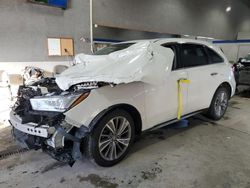 Salvage cars for sale at Sandston, VA auction: 2017 Acura MDX Technology