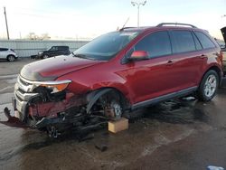 Ford salvage cars for sale: 2013 Ford Edge SEL