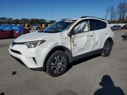 Salvage cars for sale at Dunn, NC auction: 2016 Toyota Rav4 LE