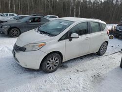 Salvage cars for sale at Cookstown, ON auction: 2014 Nissan Versa Note S