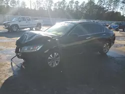 Salvage trucks for sale at Harleyville, SC auction: 2015 Honda Accord LX