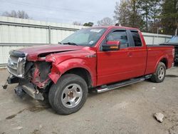 Salvage cars for sale at auction: 2009 Ford F150 Super Cab