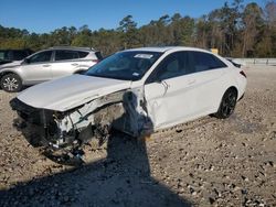 Salvage cars for sale at Houston, TX auction: 2022 Hyundai Elantra Limited