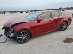 Vehiculos salvage en venta de Copart San Antonio, TX: 2017 Lexus GS 350 Base