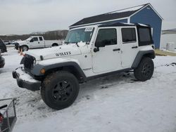 Salvage cars for sale from Copart Assonet, MA: 2016 Jeep Wrangler Unlimited Sport