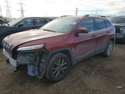 Salvage cars for sale from Copart Elgin, IL: 2014 Jeep Cherokee Latitude