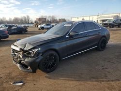 Mercedes-Benz c-Class salvage cars for sale: 2016 Mercedes-Benz C 300 4matic