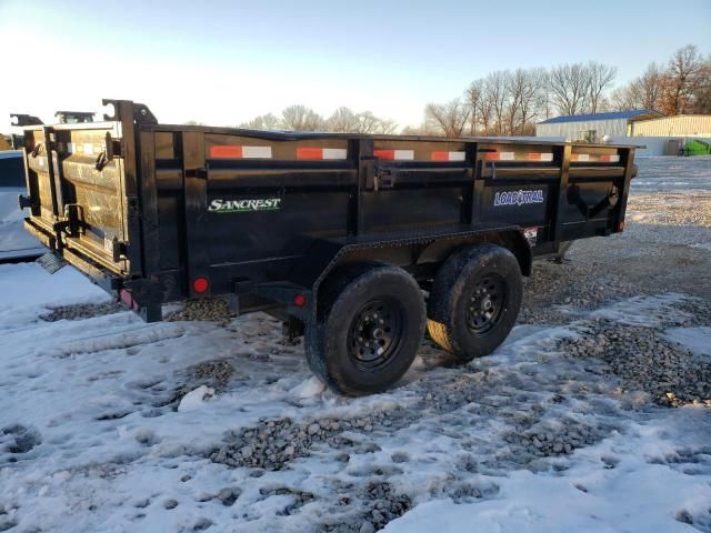 2022 Load Trail 14' Dump Black