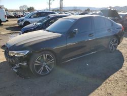 Salvage cars for sale at auction: 2021 BMW 330I