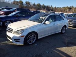 Mercedes-Benz salvage cars for sale: 2014 Mercedes-Benz C 300 4matic