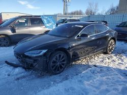 Salvage cars for sale at Wayland, MI auction: 2021 Tesla Model S