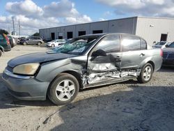 Salvage cars for sale at Jacksonville, FL auction: 2005 Chevrolet Malibu LS