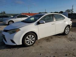 2015 Toyota Corolla L en venta en Homestead, FL